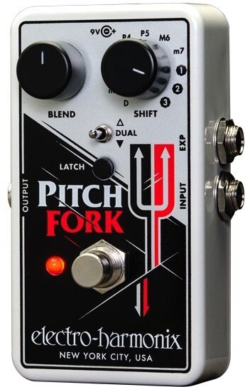 Electro-Harmonix Pitch Fork Polyphonic Pitch Shifter Pedal, New, Main