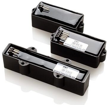 EMG PJ Set Bass Guitar Pickup Set, Black, Back