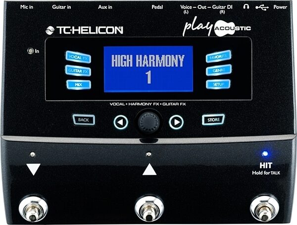 TC-Helicon VoiceLive Play Acoustic Vocal Processor, Main