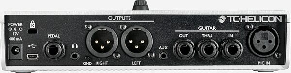TC-Helicon Play Electric Vocal Processor, Rear