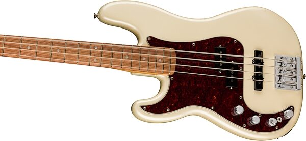 Fender Player Plus Precision Electric Bass, Left-Handed (with Pau Ferro Fingerboard and Gig Bag), Action Position Back