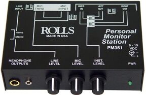 Rolls PM351 Personal Monitor Station, Main