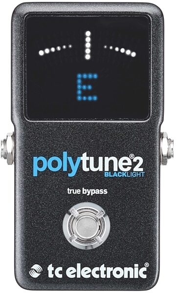 TC Electronic PolyTune 2 Polyphonic Blacklight Tuner Pedal, Main