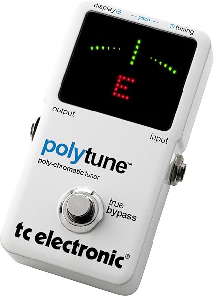 TC Electronic PolyTune Poly-Chromatic Pedal Tuner, Needle Display
