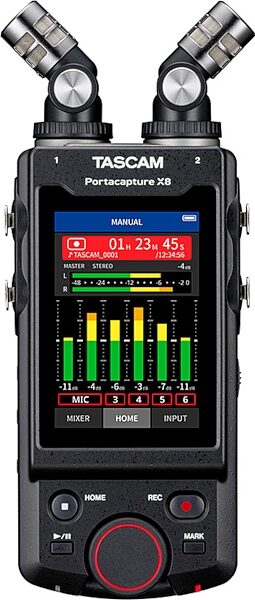 TASCAM Portacapture X8 Multi-Track Recorder, New, Front AB