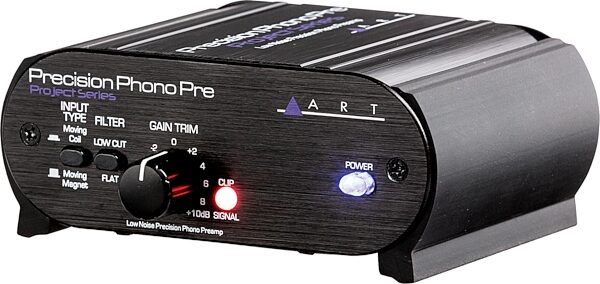 ART Precision Phono Preamp, New, Angled Front