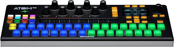 PreSonus Atom SQ Hybrid MIDI Keyboard and Pad Controller, New, Action Position Back