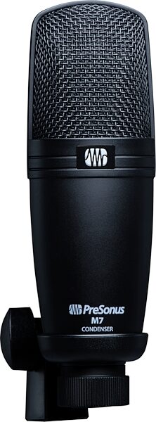 PreSonus M7 Large-Diaphragm Cardioid Condenser Microphone, New, Action Position Back
