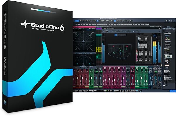 PreSonus Studio One 6.5 Professional Software - Upgrade from Artist Edition, All Versions, Digital Download, Main