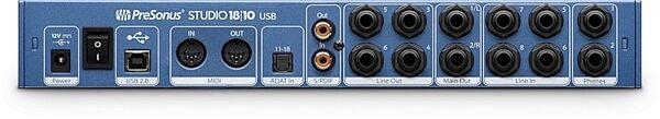 PreSonus Studio 1810 USB Audio/MIDI Interface, ve