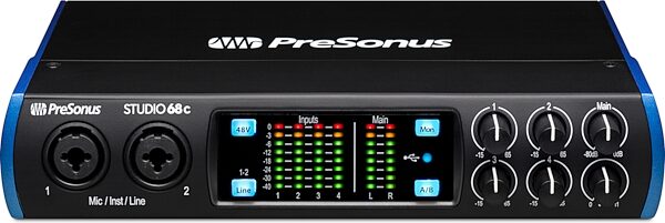 PreSonus Studio 68C USB-C Audio MIDI Interface, New, Main
