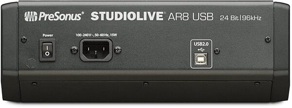 PreSonus StudioLive AR8 USB Mixer, 8-Channel, Back
