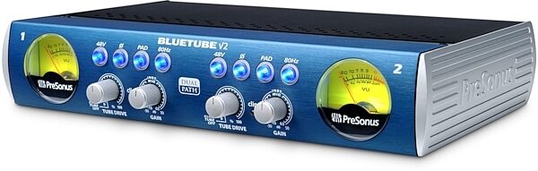 PreSonus BlueTube DP Version 2 Stereo Tube Microphone Preamplifier, New, Main