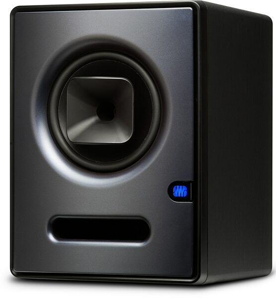 PreSonus Sceptre S8 CoActual Active Studio Monitor, Single Speaker, Angle