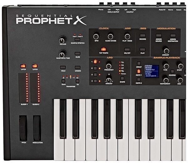 Sequential Prophet X Keyboard Synthesizer, ve
