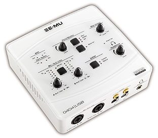 E-MU 0404 USB 2.0 Audio/MIDI Interface, White, Limited Edition Model