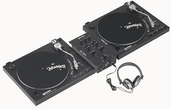 Gemini First Mix Starter DJ Turntable Package, Version 5.0
