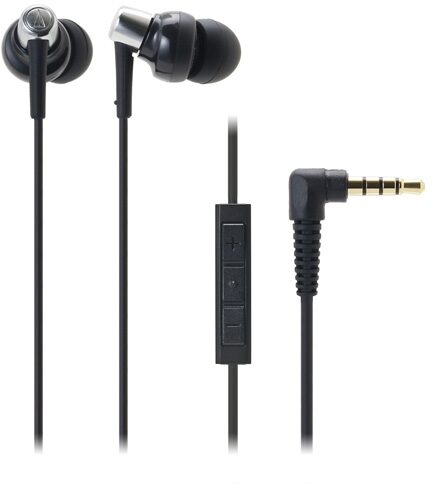 Audio-Technica ATH-CKM300i SonicPro Port In-Ear Headphones, Black