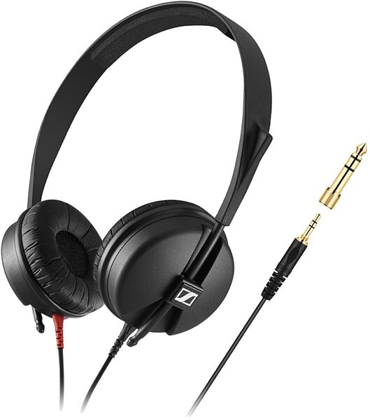 Sennheiser HD 25 Light On-Ear Closed-Back Headphones, New, Plug
