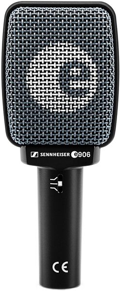 Sennheiser e906 Instrument Microphone, Bundle with Tripod Boom Stand and Mic Cable (20 Foot), Rear