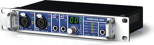 RME Fireface 400 FireWire Audio Interface, Angle
