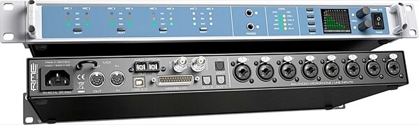RME OctaMic XTC USB Audio Interface and 8-Channel Digital Microphone Preamp, Angle
