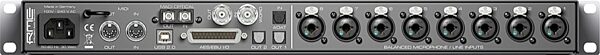 RME OctaMic XTC USB Audio Interface and 8-Channel Digital Microphone Preamp, Rear