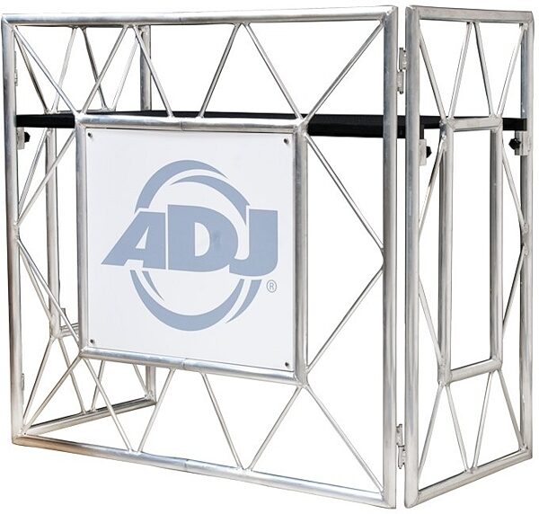 ADJ Pro Event Table II Collapsible Event Table, Silver, Fixture Front