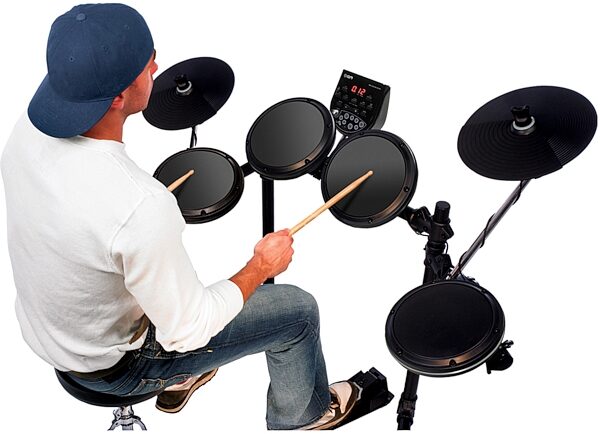 Ion Audio IED12 Pro Session Electronic Drum Kit, In Use
