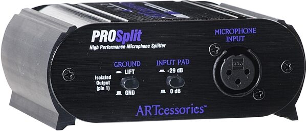 ART Prosplit 2-Way Microphone Splitter, New, Main