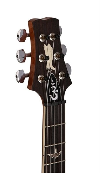 PRS Paul Reed Smith Santana Electric Guitar, Eriza Verde Headstock