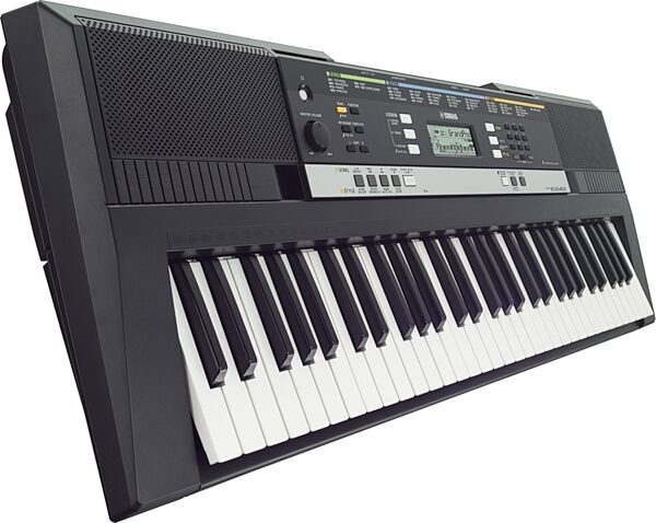 Yamaha PSR-E243 Portable Keyboard, 61-Key, Angle