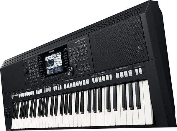 Yamaha PSR-S750 Arranger Workstation Keyboard, 61-Key, Right Side