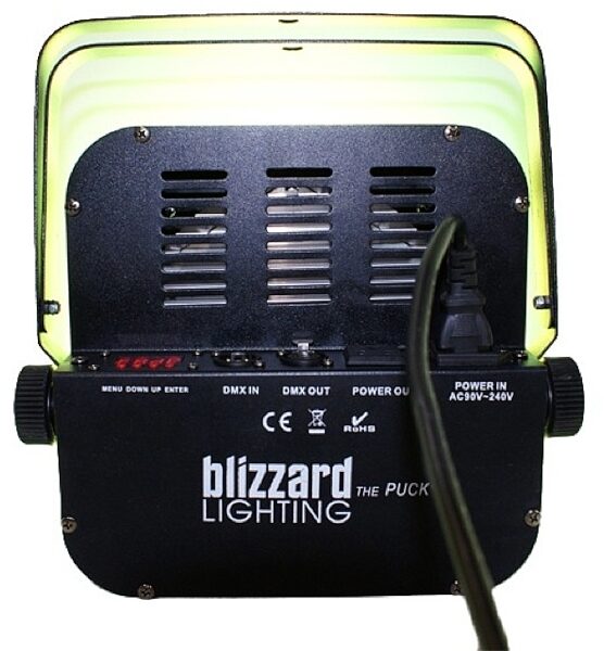 Blizzard Puck 3NX Tri-Color Flat LED PAR Can Light, Back