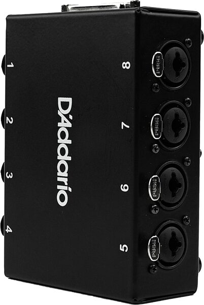 D'Addario Modular Snake System 8-Channel Stage Box, Action Position Back