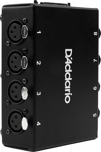 D'Addario Modular Snake System 8-Channel Stage Box, Action Position Back