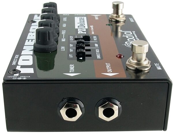 Radial PZ-Deluxe Acoustic Preamp, Outputs