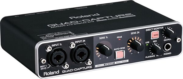 Roland UA-55 Quad-Capture USB 2.0 Audio Interface, Main