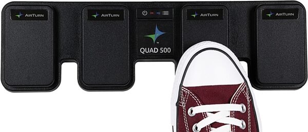 AirTurn QUAD 500 Bluetooth Pedal Controller, New, In Use