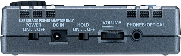 Edirol R1 Portable 24-Bit WAVE/MP3 Recorder and Player, Rear
