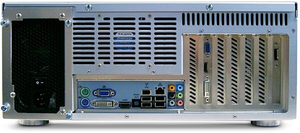 Rain Recording ION Studio Rackmount Audio Computer, Back