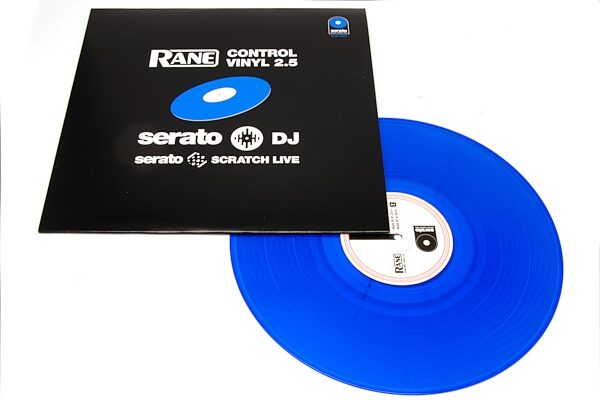 Rane Serato Scratch Live Vinyl, Blue