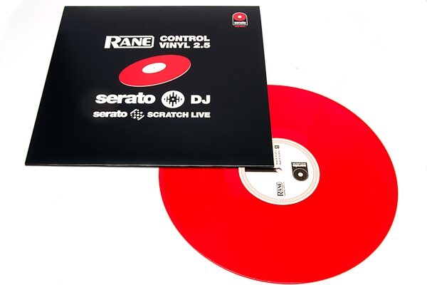 Rane Serato Scratch Live Vinyl, Red
