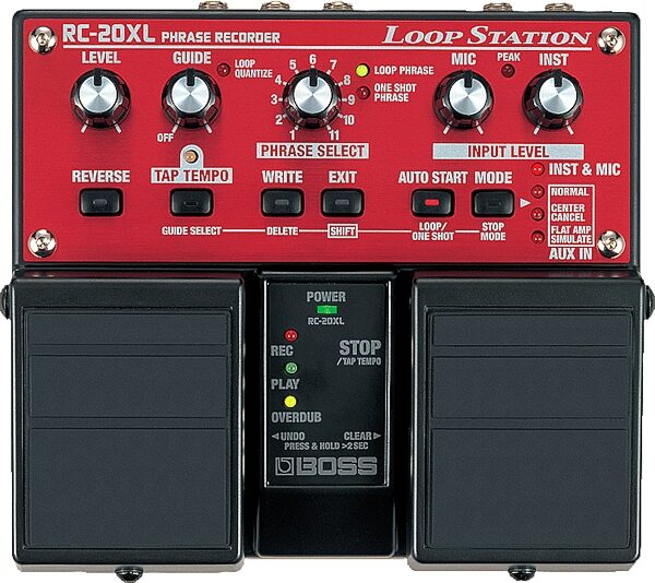 Boss RC-20XL Loop Station Pedal with 16-Minute Sampling, Main