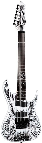 Dean Rusty Cooley Wraith Electric Guitar (with Case), 7-String, Main