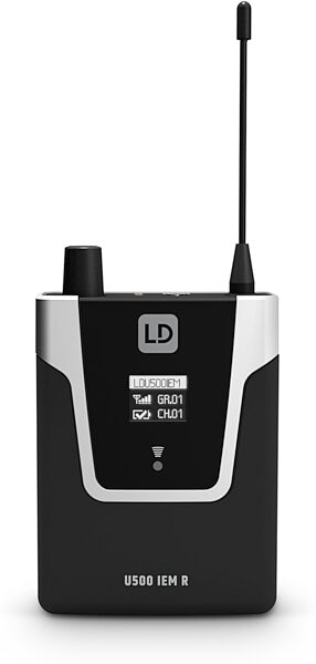 LD Systems U500 In-Ear Monitoring System, U504.7 IEM, 470-490 MHz, Main