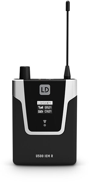 LD Systems U500 In-Ear Monitoring System, U504.7 IEM, 470-490 MHz, view