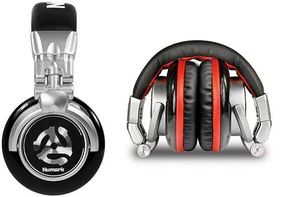 Numark Red Wave DJ Headphones, Sides