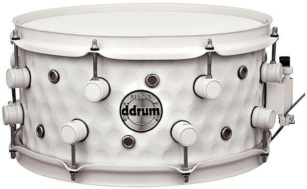 DDrum Golf Ball Snare Drum, White