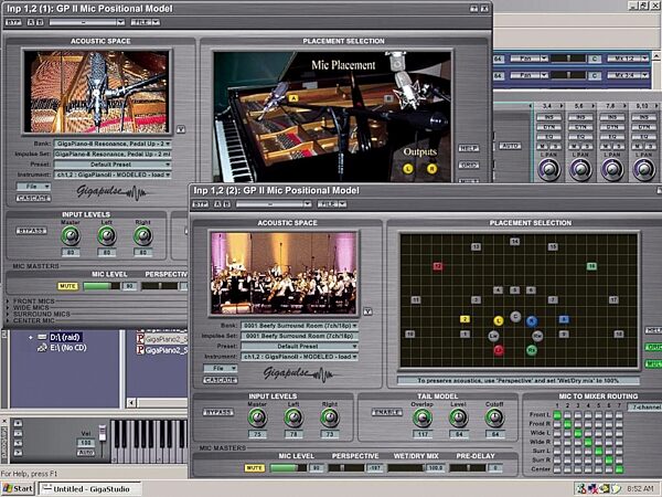 TASCAM Gigastudio 3 Orchestra Sampling Software (Windows), Convolution Effects